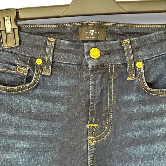 7 For All Mankind Women’s The Mid Rise Ankle Skinny Jeans size 26 - Picture 12 of 12